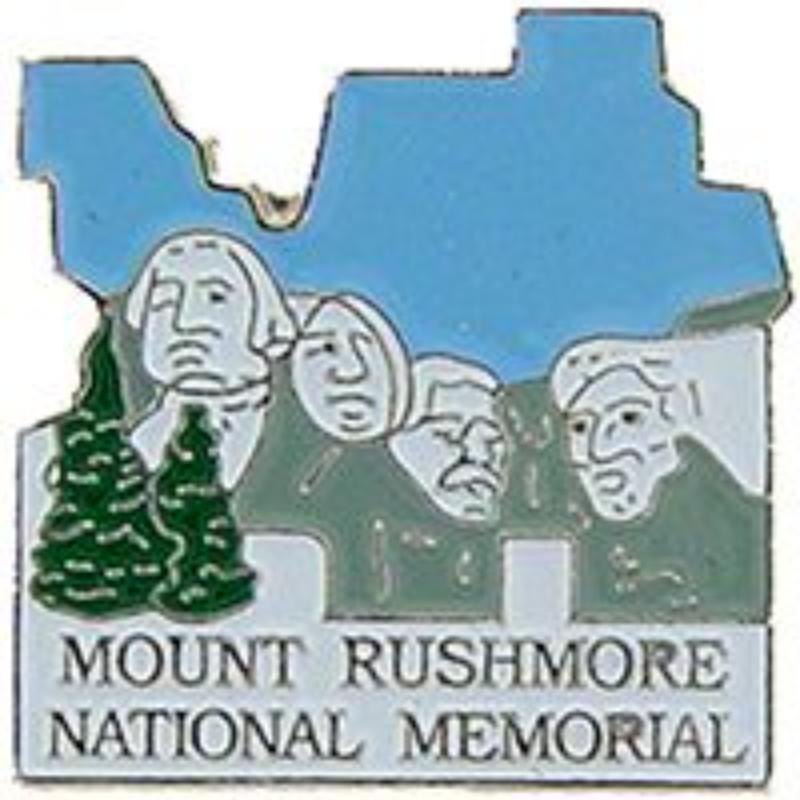P09057 Pin - National Park, Mount Rushmore - 1 in.