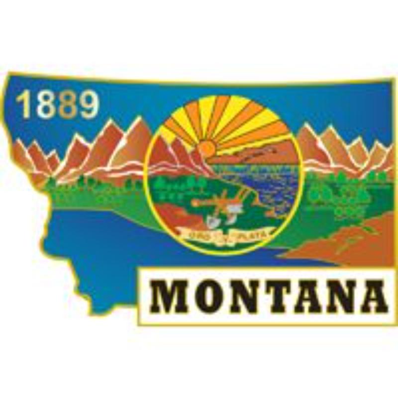 P09227 Pin - Montana - 1.625 in.