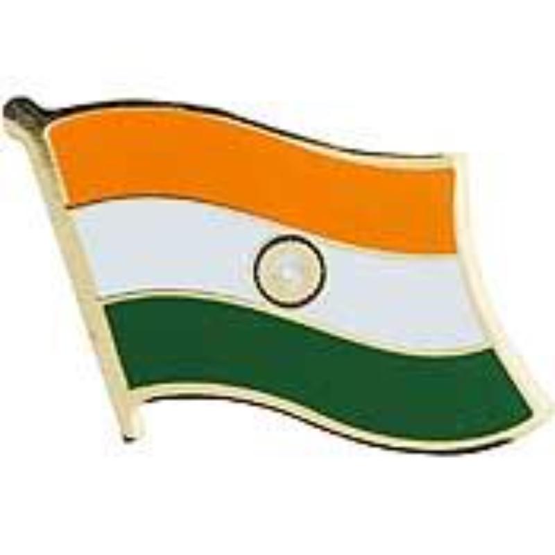 P09547 Flag Pin - India - 1.625 in.