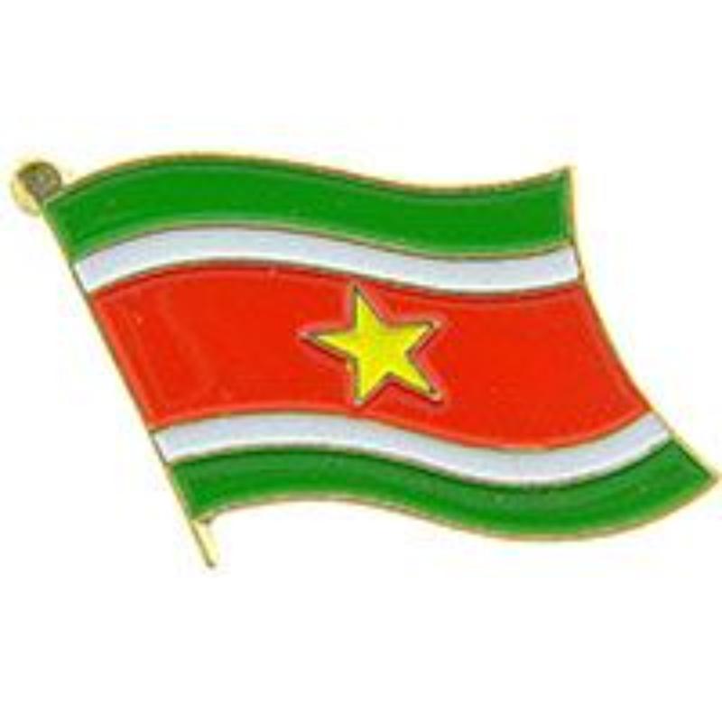 P09658 Flag Pin - Suriname - 1.625 in.
