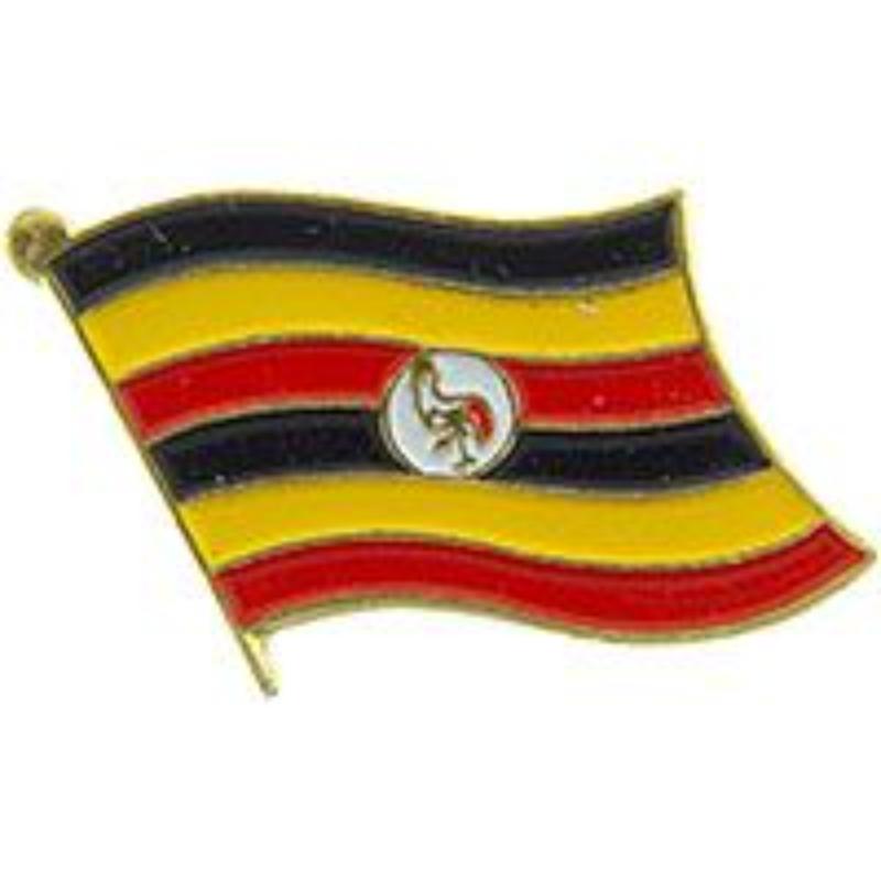 P09660 Flag Pin - Uganda - 1.625 in.
