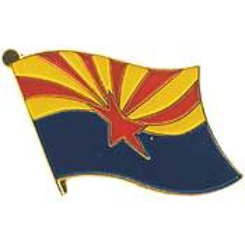 P09903 Flag Pin - Arizona - 1.625 in.