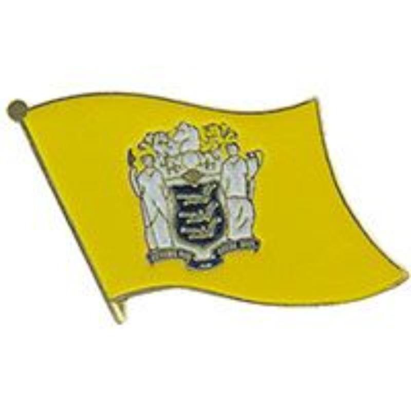 P09931 Flag Pin - Jersey - 1.625 in.