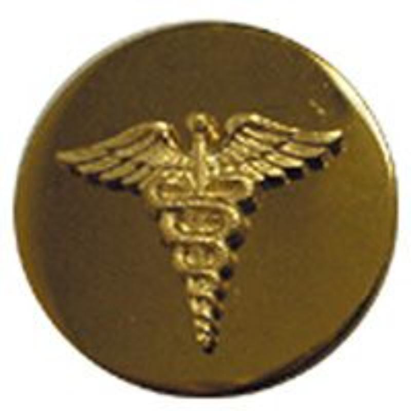 Army Medical Pin - Gold - 1 in. - Durable Design