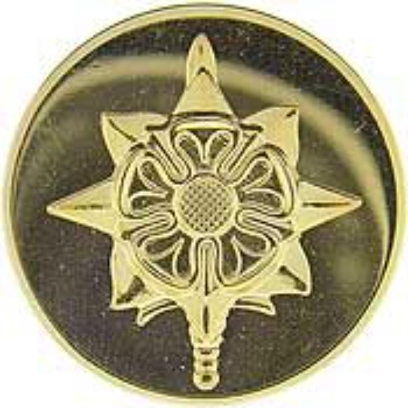 Army Intelligence Pin - Gold - 1 in. - Military Collectible