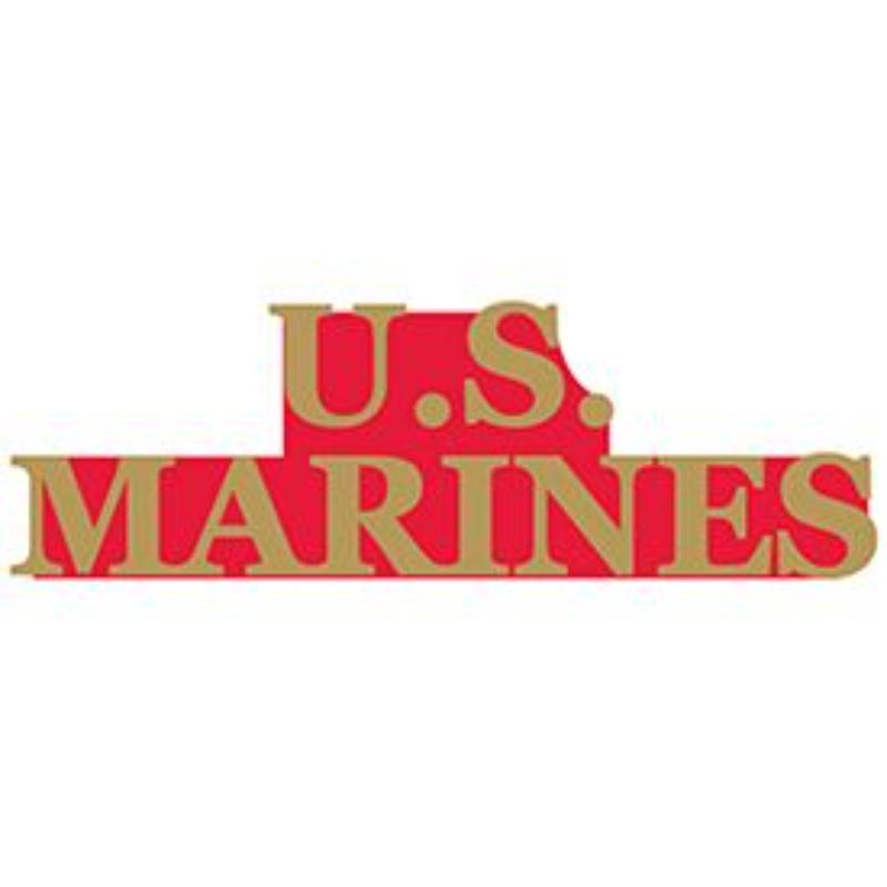 P12514 Pin - USMC, Script U.S.Marine - 1.63 in.