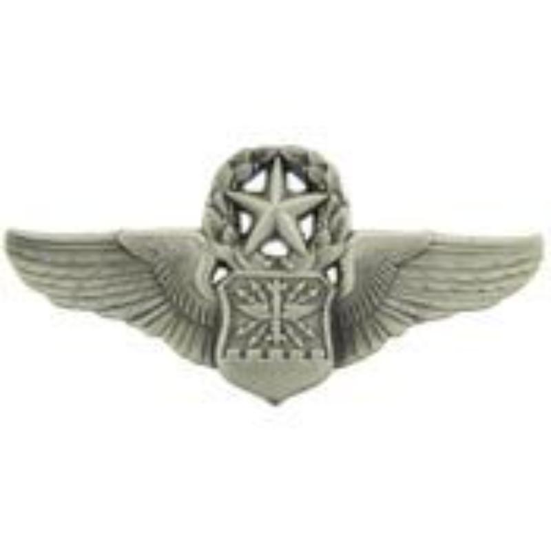 P12640 Mini Wing Pin - USAF, OBS & Nav, Master - 1.25 in.