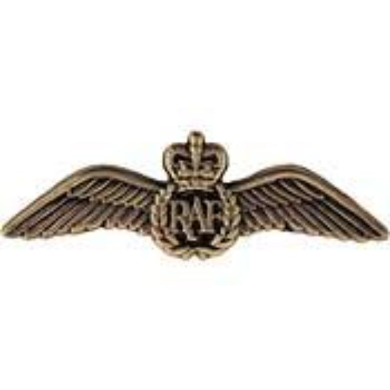 P12716 Mini Wing Pin - Canadian, Raf, World War II - 1.5 in.