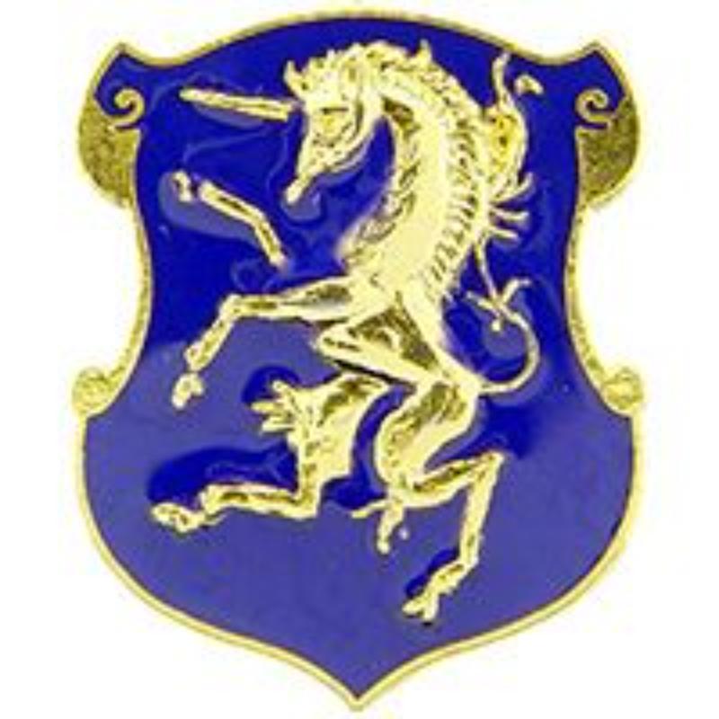 P14100 Pin - Army, 6th Cavalry - 1 in.