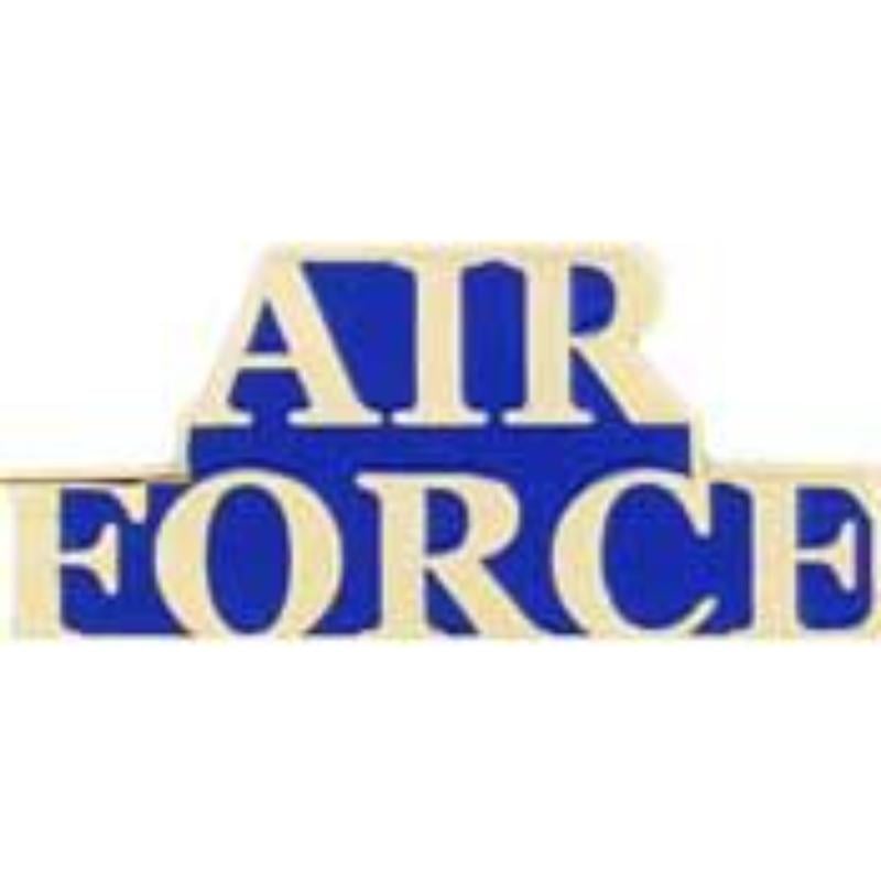 P14774 Pin - USAF, Script Air Force - 1.38 in.