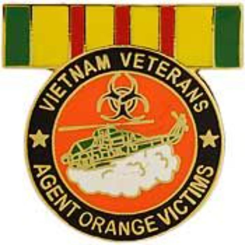 P14819 Pin - Vietnam, Agent Orange VIC - 1 in.