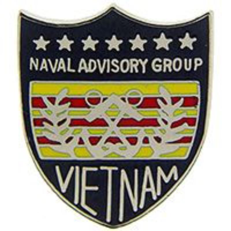 P14824 Pin - Vietnam, USN Advisory Group - 1 in.
