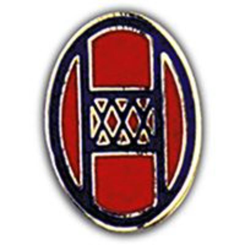 Army Pin - 30th Armor Brigade - 1 in. - Durable Design
