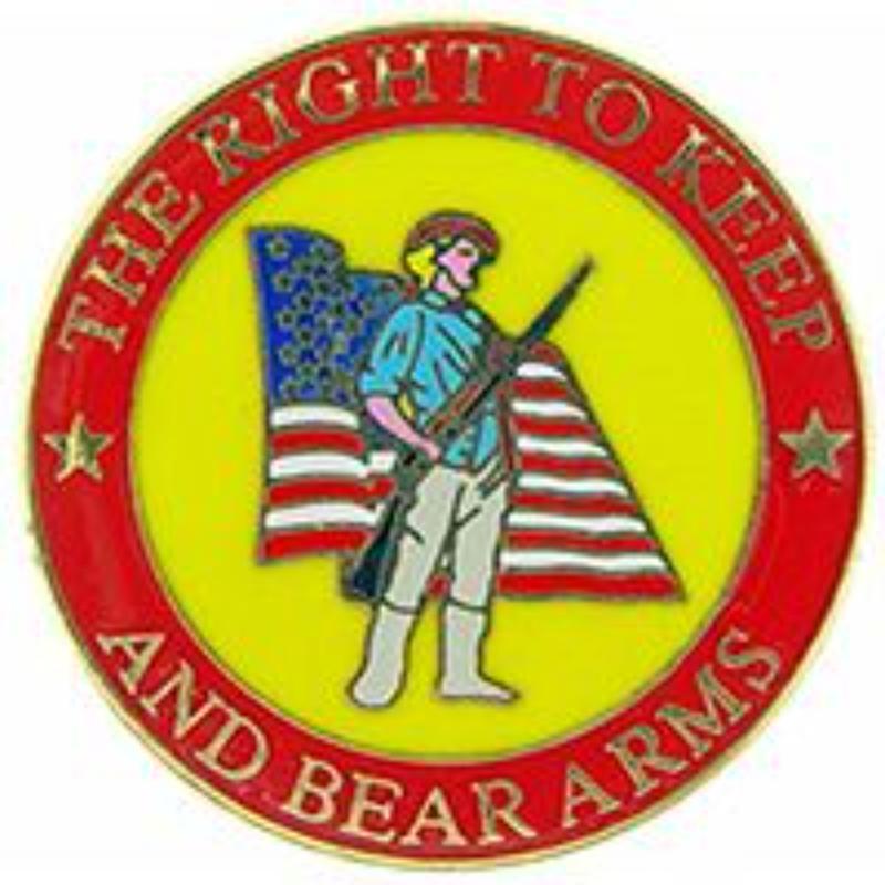 P14920 Pin - Gun, Right To Keep - 1 in.