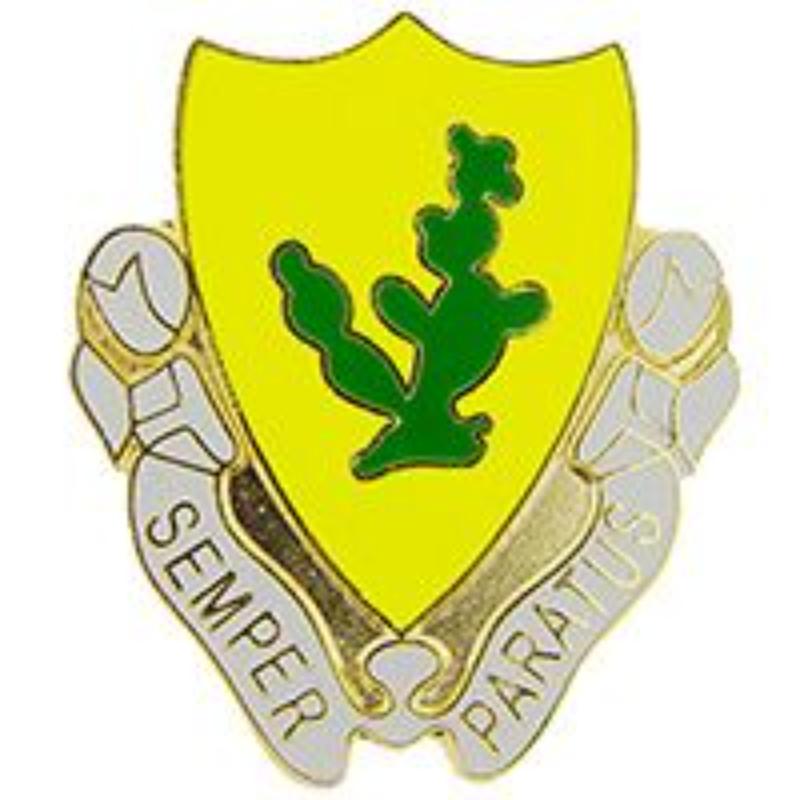 P15004 Pin - Army, 12th Cavalry Regiment - 1 in.