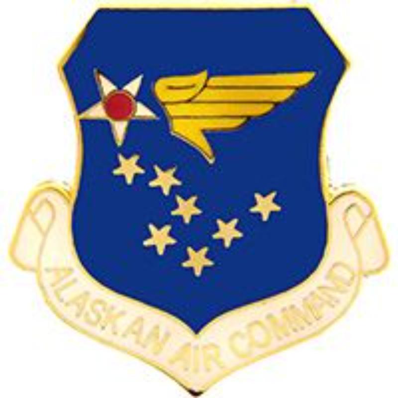 P15147 Pin - USAF, Alaskan Command - 1 in.