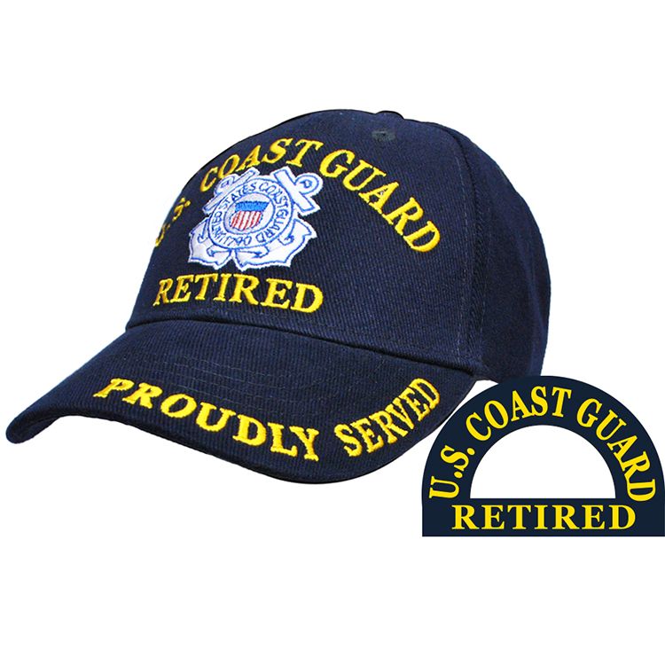 CP00277 Cap - United States Coast Guard, Retired