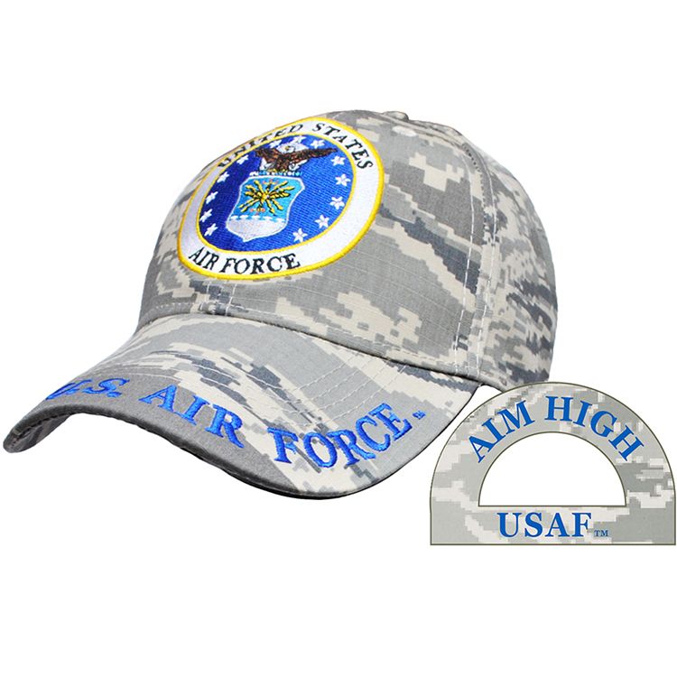 CP00400 Cap - USAF Emblem - Camo