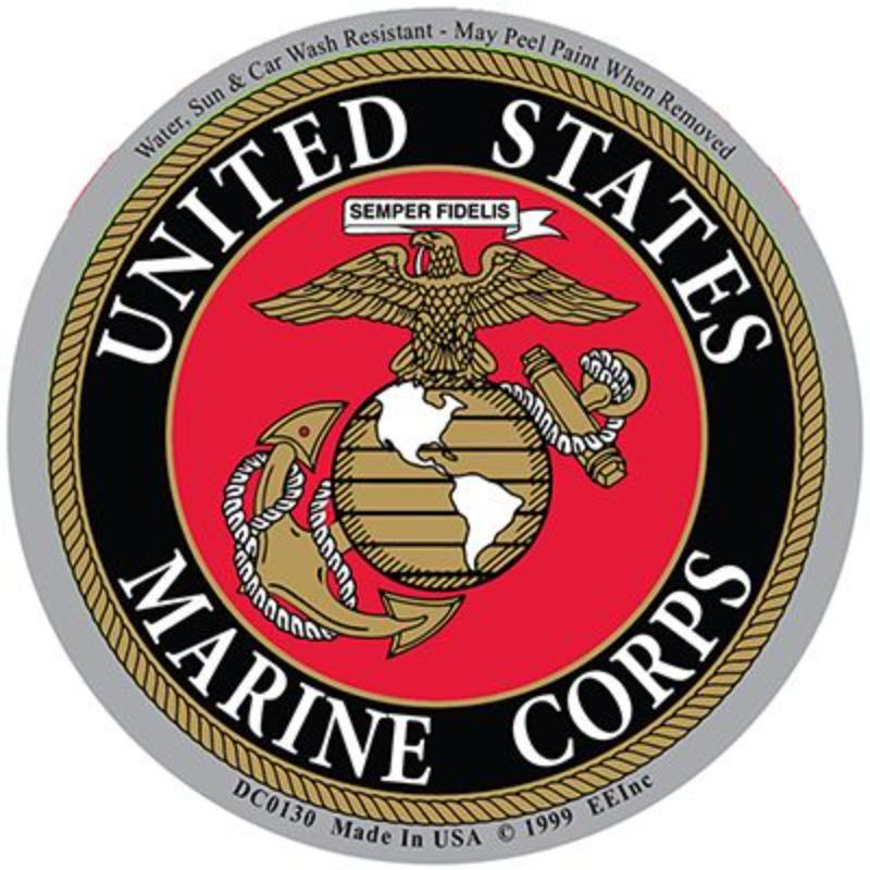 DC0130 Sticker - USMC Logo - 3.5 in.