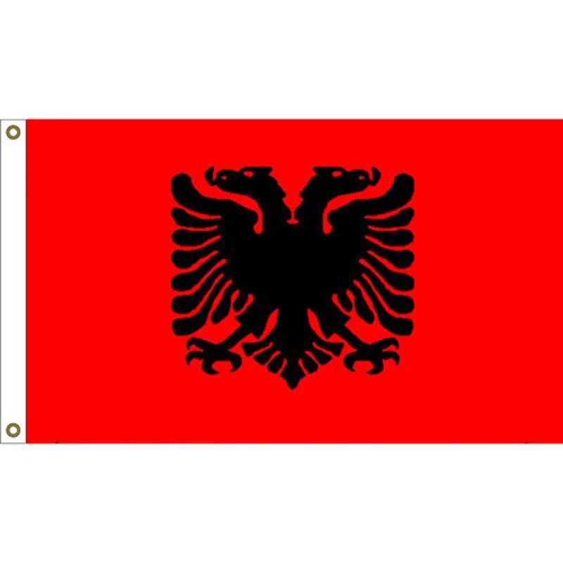 F1002 Flag - Albania - 3 x 5 ft.