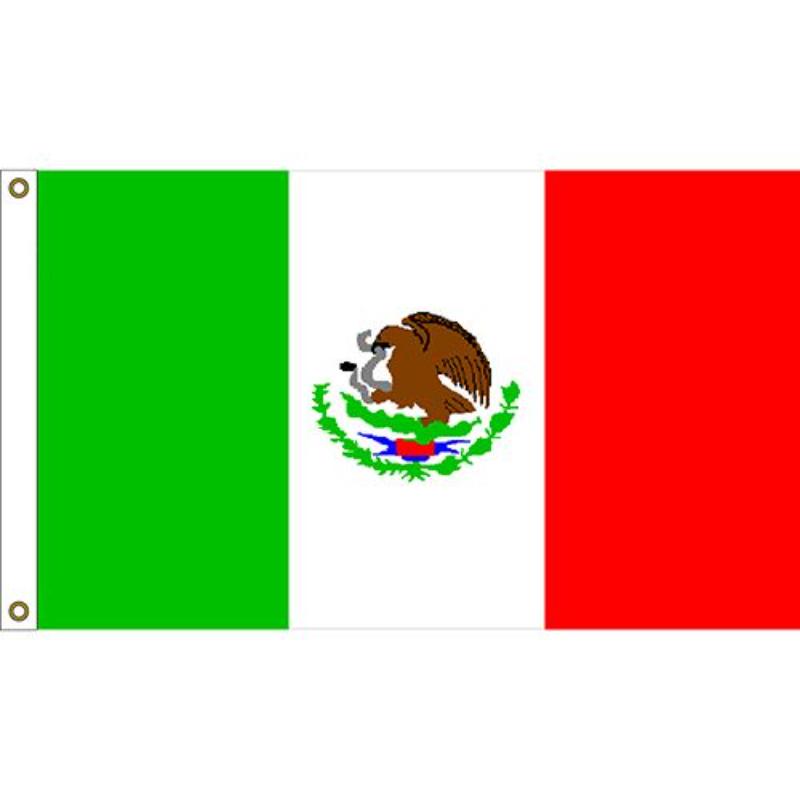 Mexico Flag - 3 x 5 ft. - Durable Material - Vibrant Design