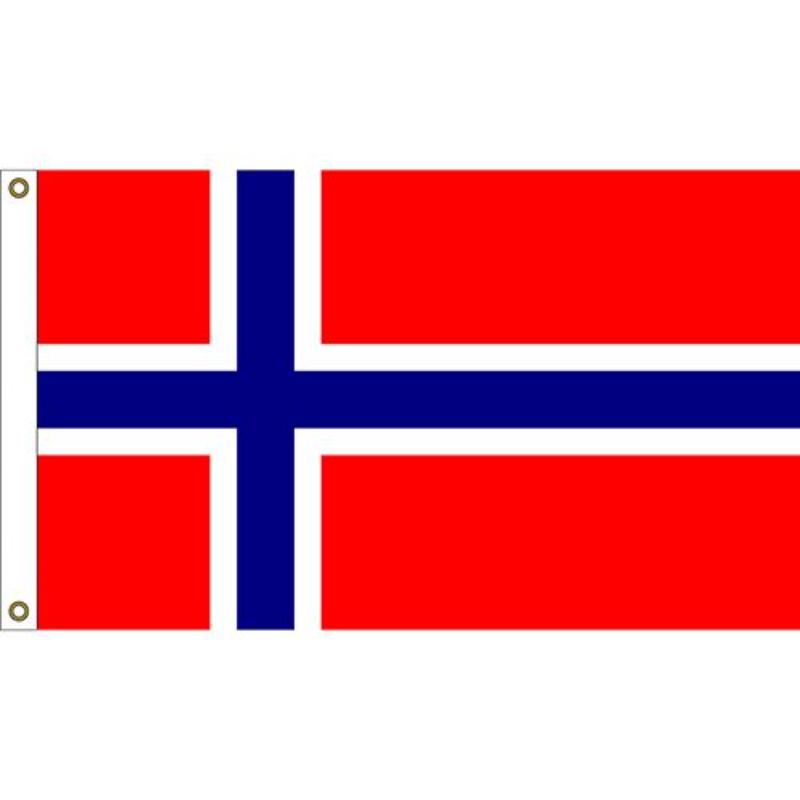 F1079 Flag - Norway - 3 x 5 ft.