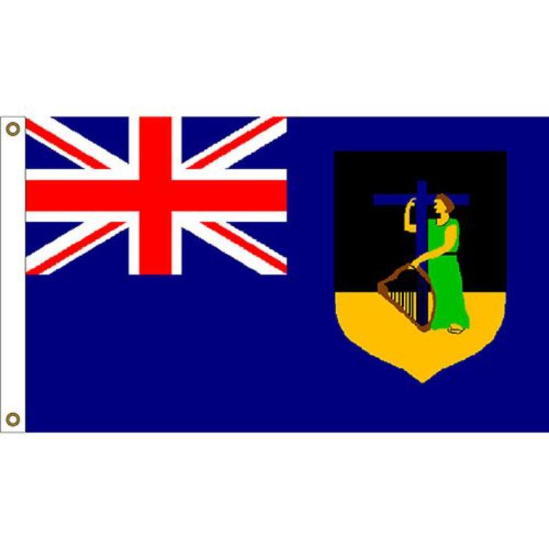 F1219 Flag - Montserrat - 3 x 5 ft.