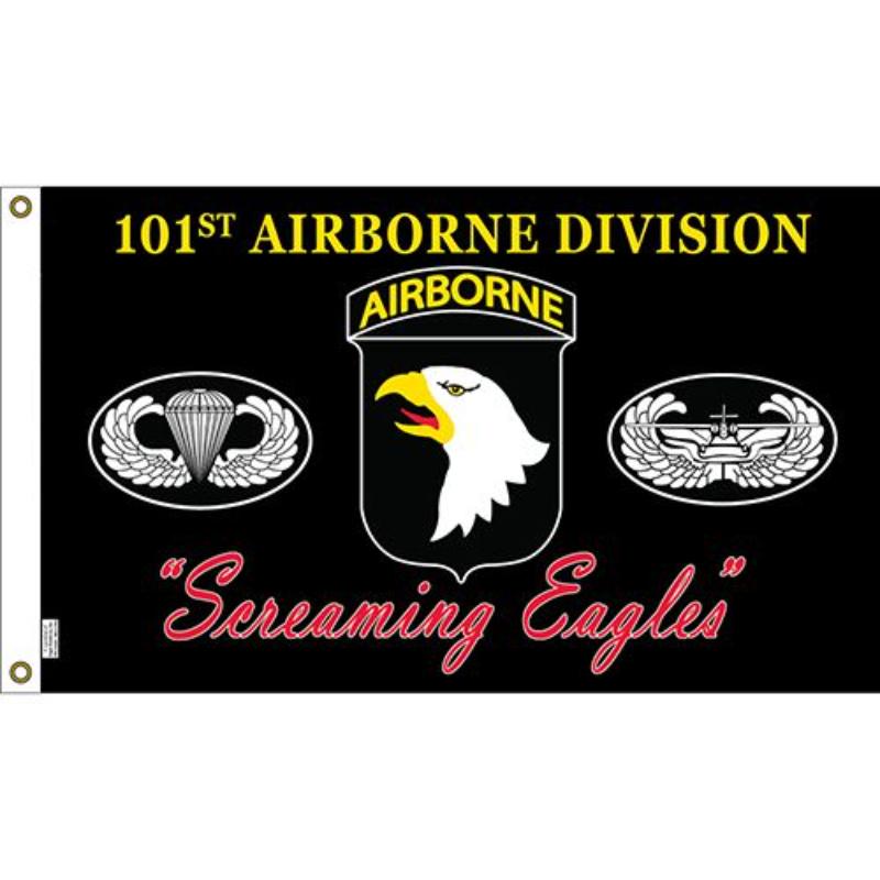 F1338 Flag - Army, 11st Airborne, Eagle - 3 x 5 ft.