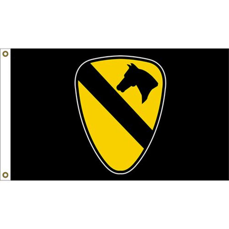 F1341 Flag - Army, 1St Cav II - 3 x 5 ft.