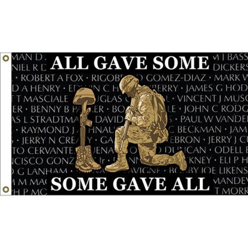 F1355 Flag - Some Gave All - 3 x 5 ft.