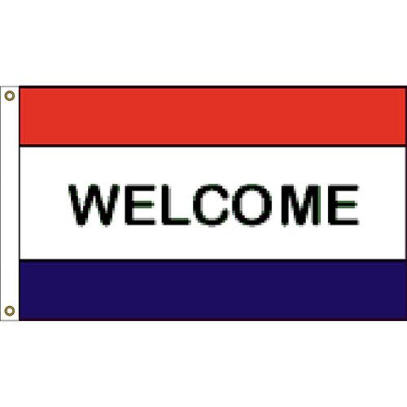 F1419 Flag - Welcome - 3 x 5 ft.