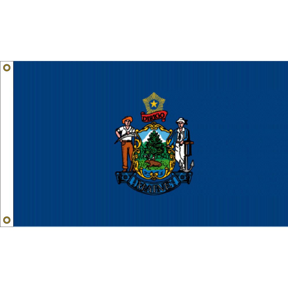 F1520 Flag - Maine - 3 x 5 ft.