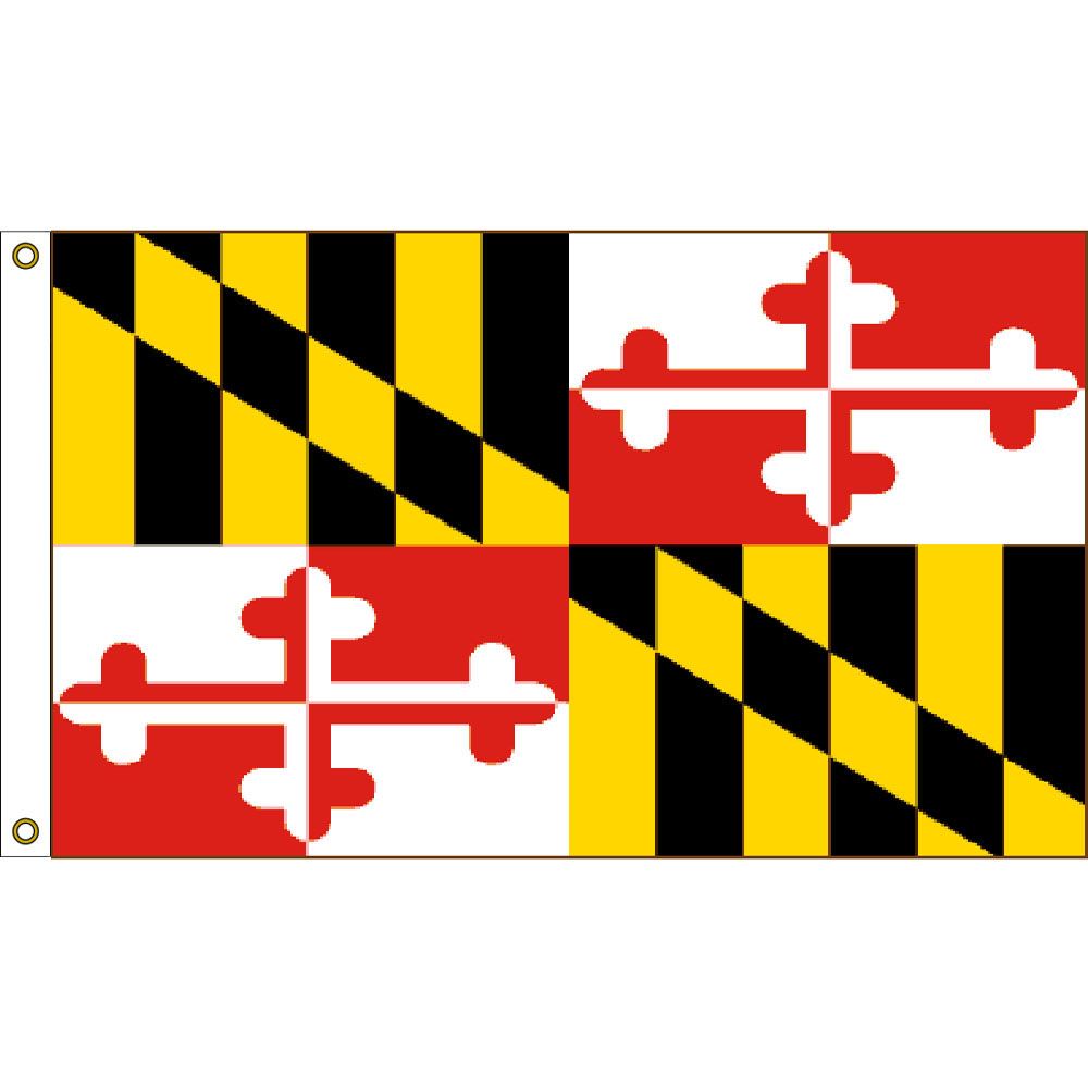 F1521 Flag - Maryland - 3 x 5 ft.