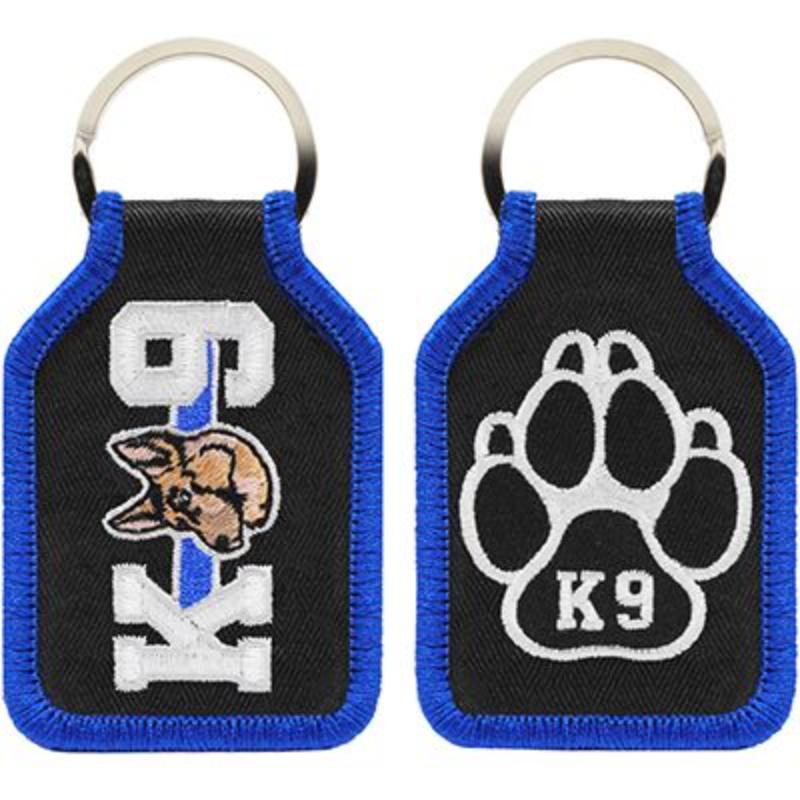 KC0099 Key Ring - K-9 Corps - Embark, Blue - 1.88 x 2.75 in.