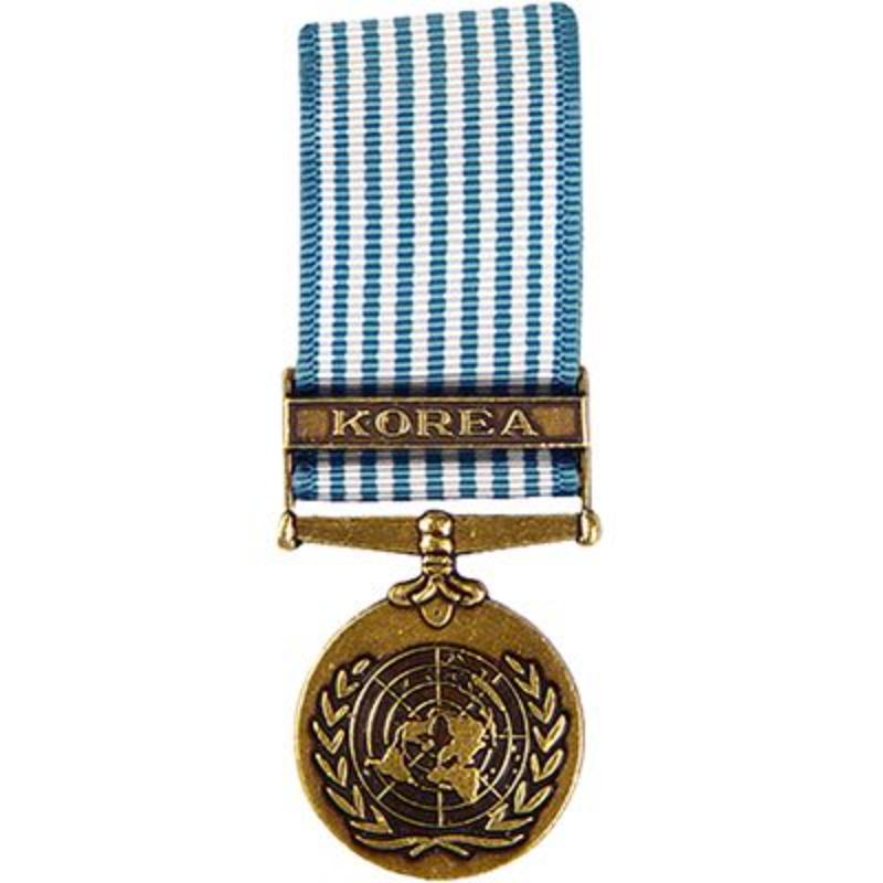 M2067 Mini Medal - U.N.Service, Korea - 2.25 in.