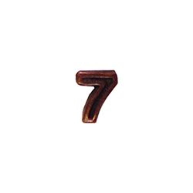 M7647 Dev-Numeral 7, Bronze - 0.19 in.