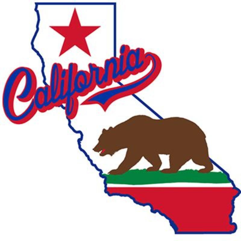 MG0005 Magnet - California - 2.88 in.