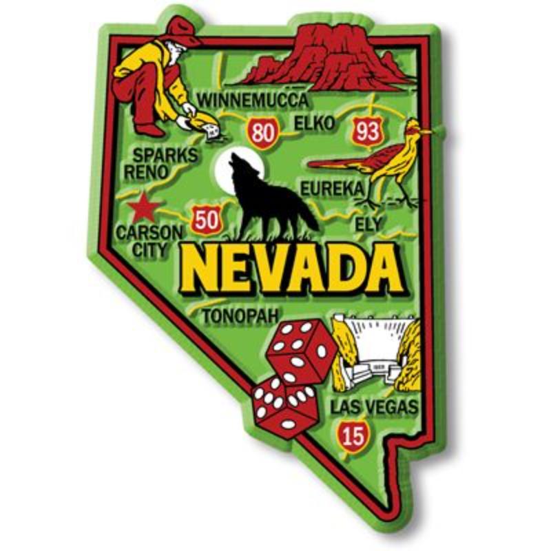 MG0029 Magnet - Nevada - 3 to 4 in.