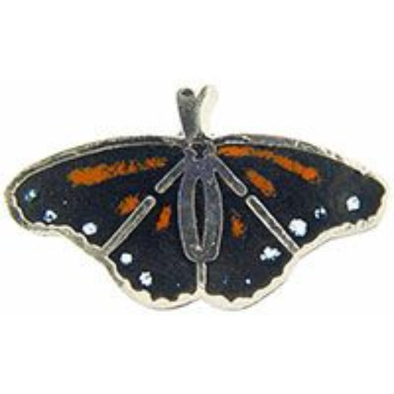 P00188 Pin - Butterfly, Monarc - 1 in.