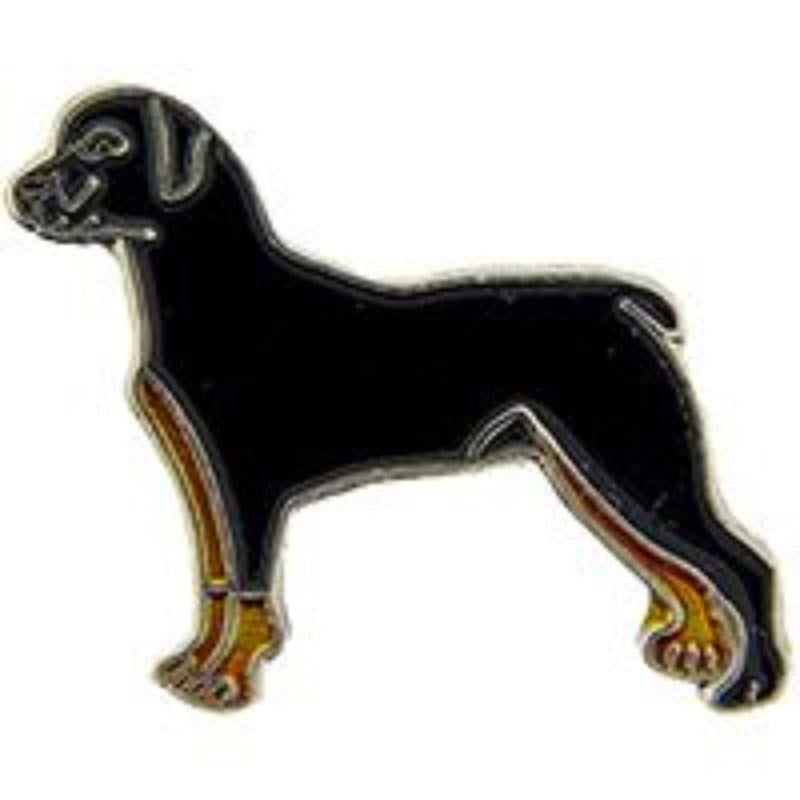 P00353 Pin - Dog, Rottweiler - 1 in.
