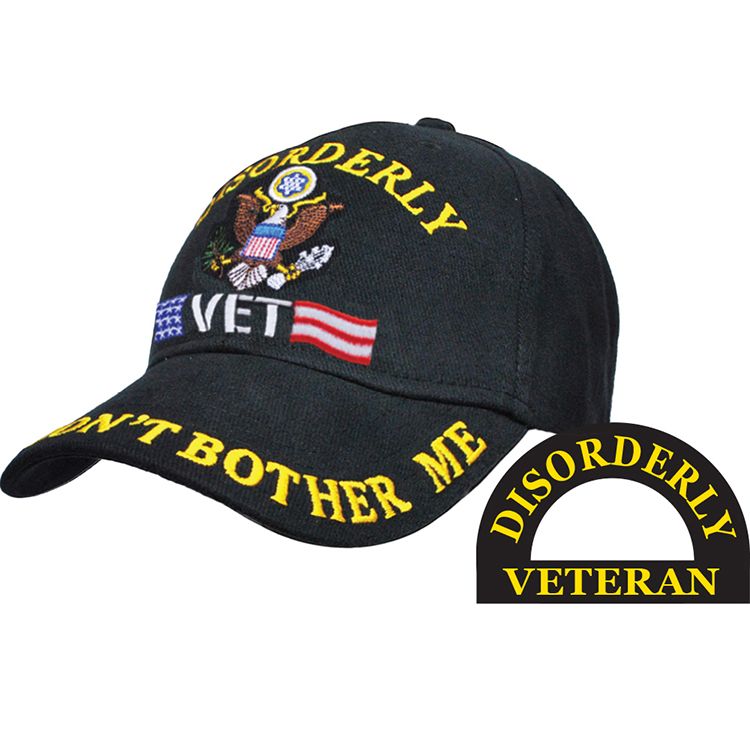 CP00821 Cap - Veteran, Disorderly