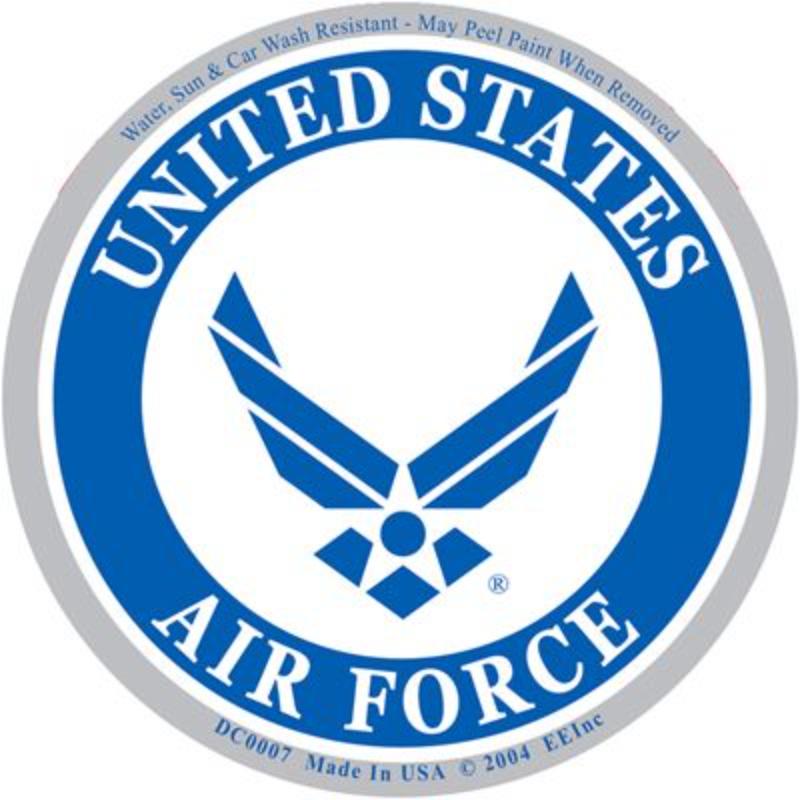DC0007 Sticker - USAF Symbol II - 3.5 in.