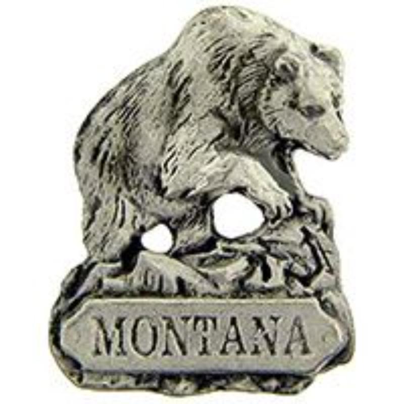 P00866 Pin - Montana, Bear - 1 in.