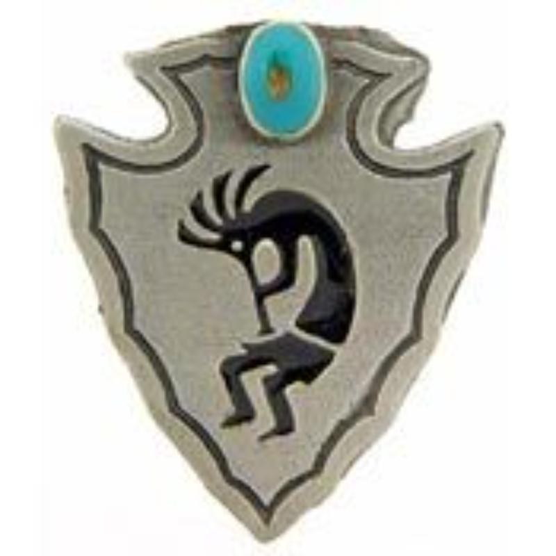 P00877 Pin - Kokapelli - 1 in.