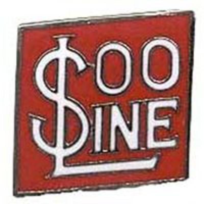 P01005 Pin - RR, Soo Line Old - 1 in.