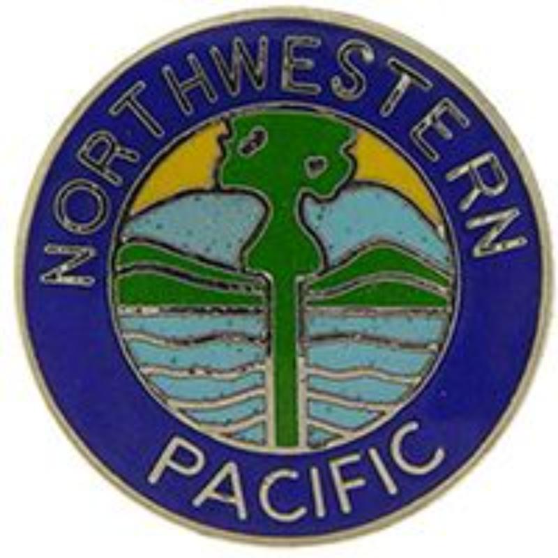 P01089 Pin - RR, North West.Pacific - 1 in.