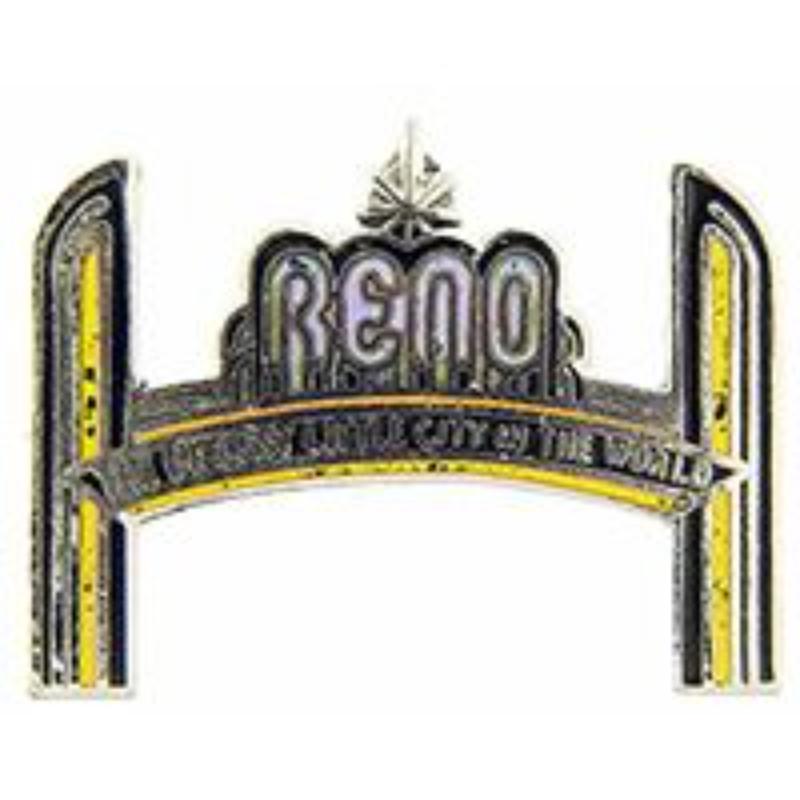 P01975 Pin - Game, Reno, Arch - 1 in.