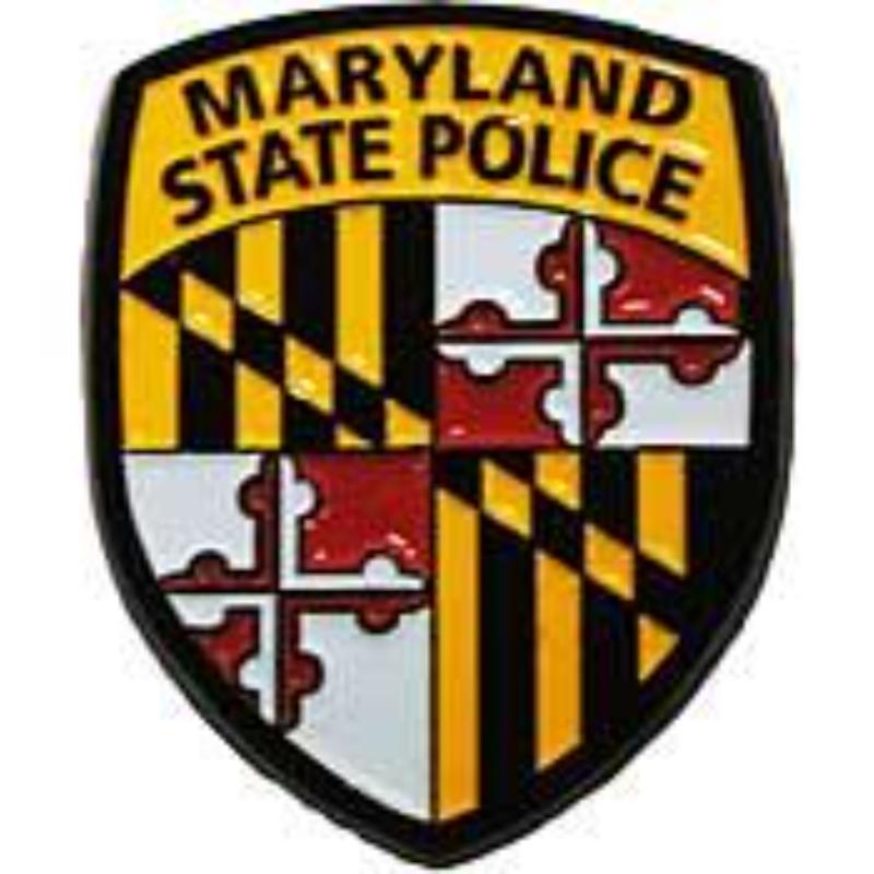 Picture of Eagle Emblems P02520 Pin - Police Patch&#44; Maryland - 1.125 in.