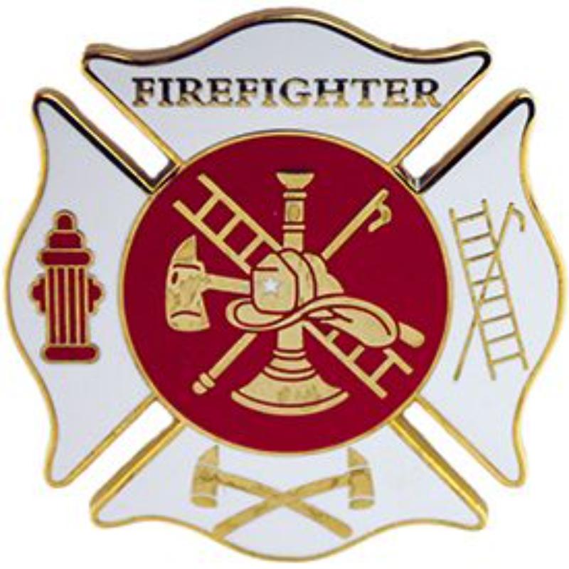 P03488 Pin - Fire Department Firefighter - 1.5 in.