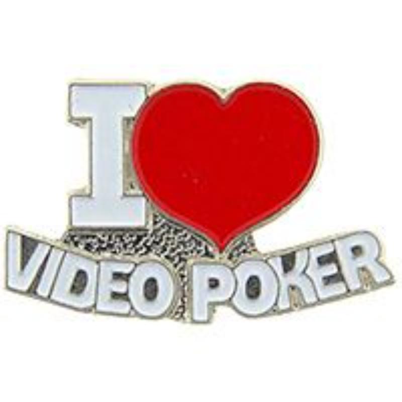 P03930 Pin - Game, Card, I LV.Video - 1 in.